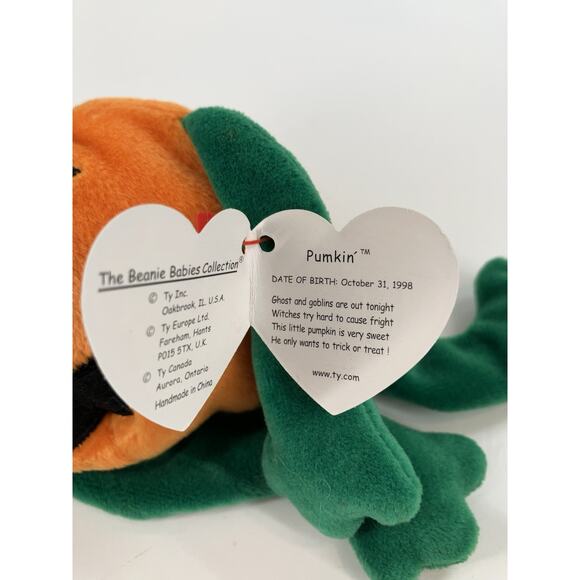 Ty Beanie Babies Pumpkin - Picture 8 of 9